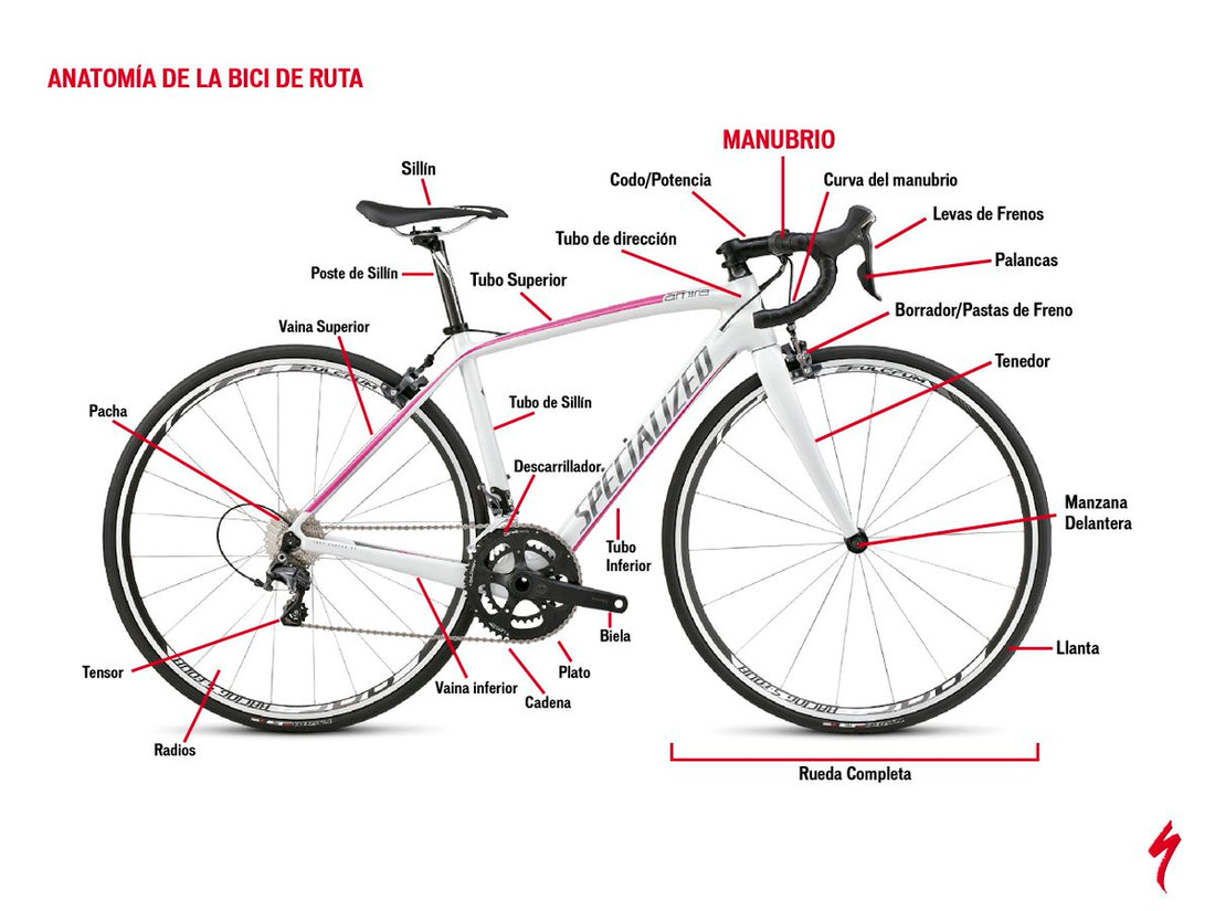 Estructura de la Bici, ¿Donde puedo poner mis stickers personalizados?