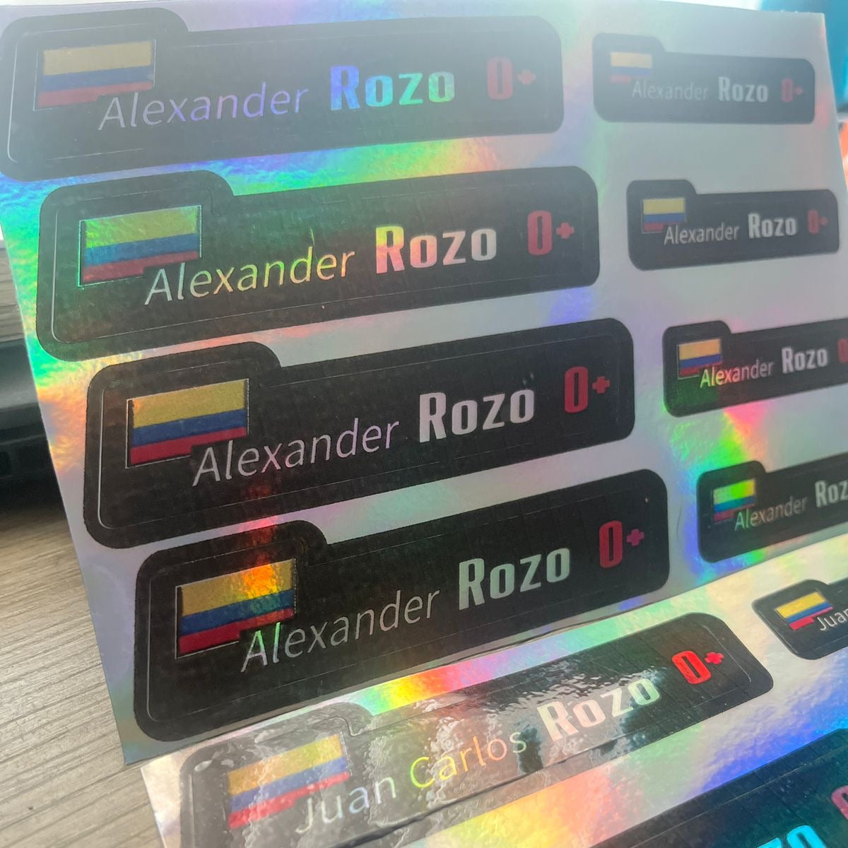 Stickers en Vinilo TORNASOL. Diferentes versiones. Pack 8 GRANDES + 8 PEQUEÑOS.