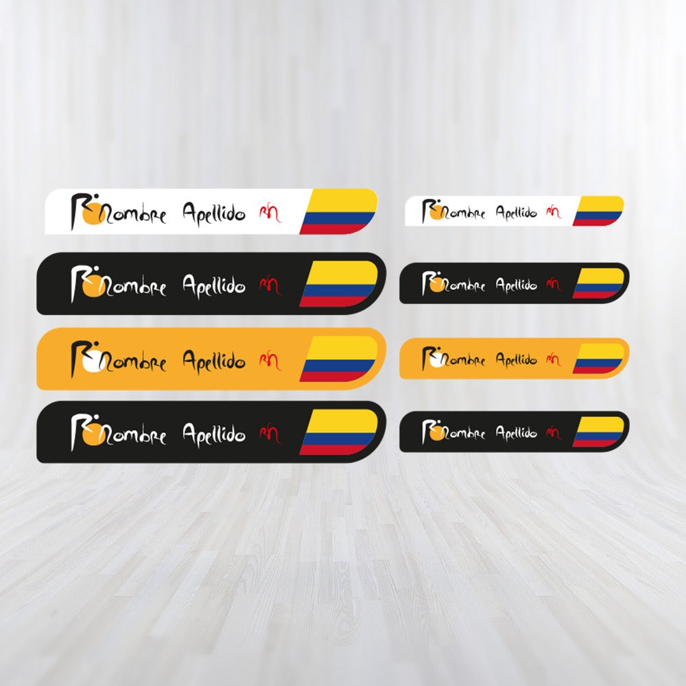 LAMINATED Vinyl Stickers. GRAND RETURN version. Pack 4 LARGE + 4 SMALL.