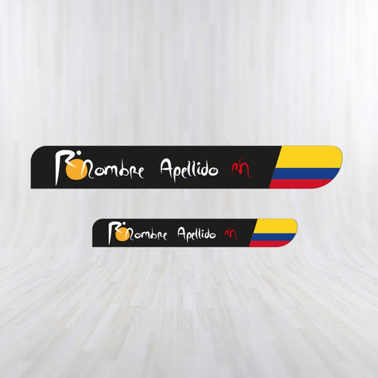 LAMINATED Vinyl Stickers. GRAND RETURN version. Pack 4 LARGE + 4 SMALL.