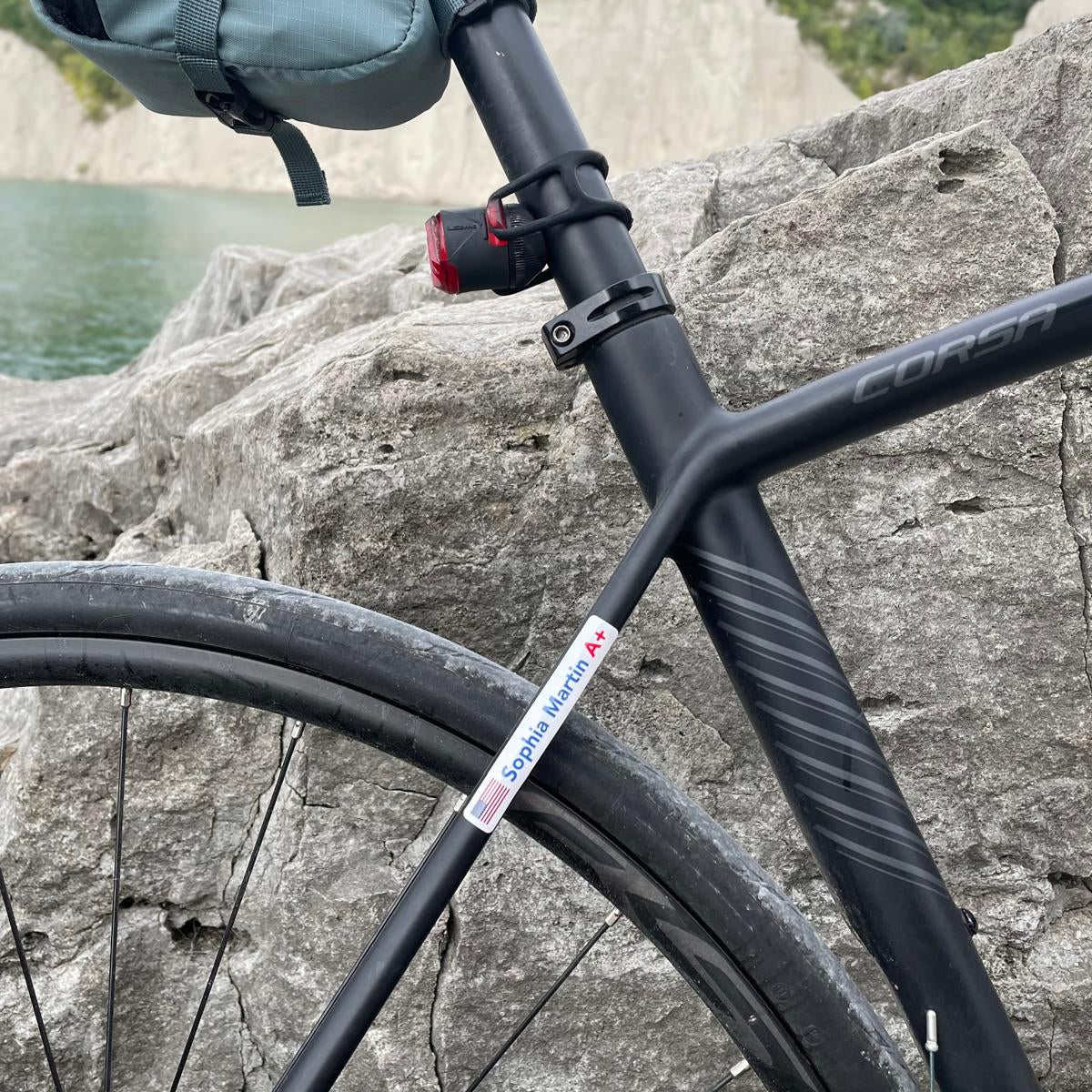 Stickers in Premium Protective Vinyl. Pack of 4 LARGE + 4 SMALL.