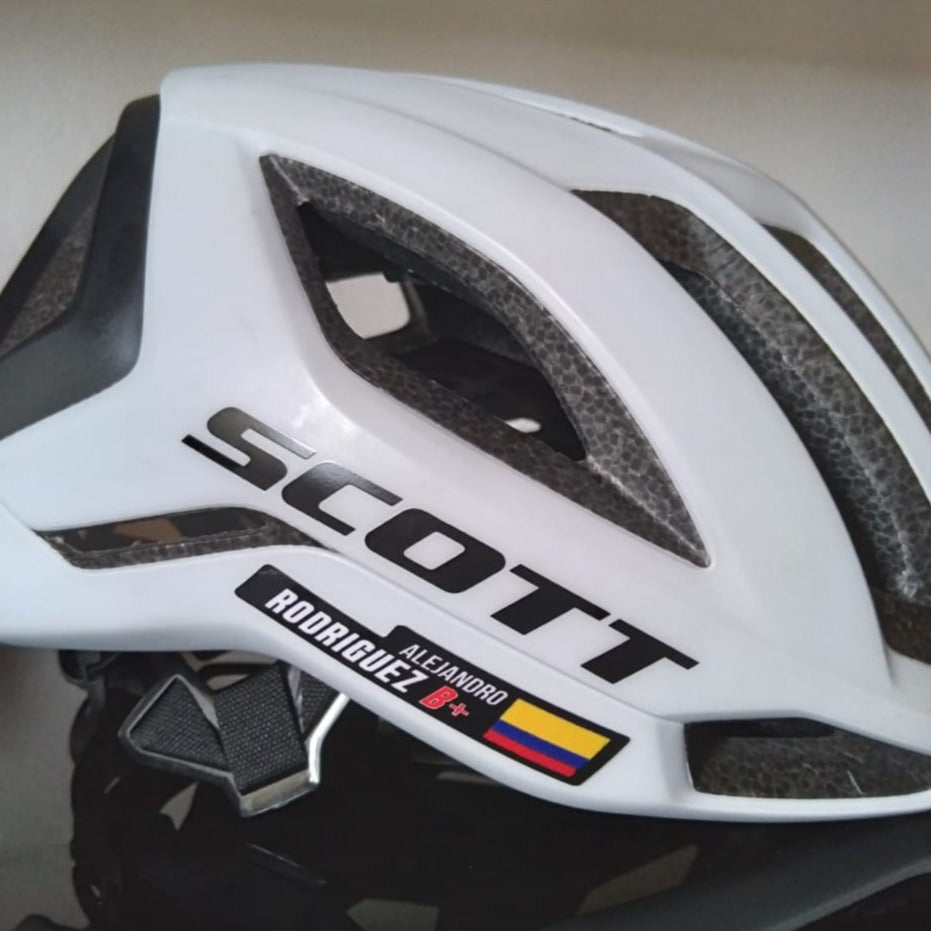 LAMINATED Vinyl Stickers. PRO version. Pack 4 LARGE + 4 SMALL.