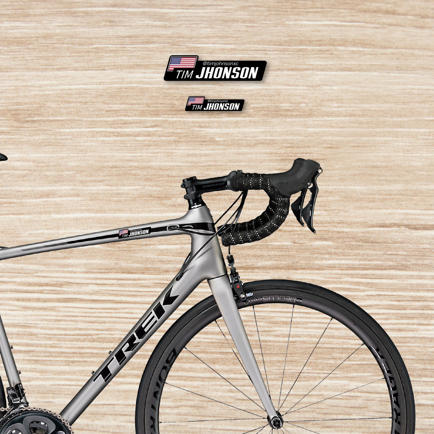 Stickers en Vinilo LAMINADO. Versión PRO2. Pack 4 GRANDES + 4 PEQUEÑOS.