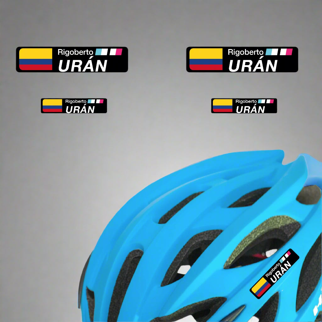 LAMINATED Vinyl Stickers. PRO version. Pack 4 LARGE + 4 SMALL.