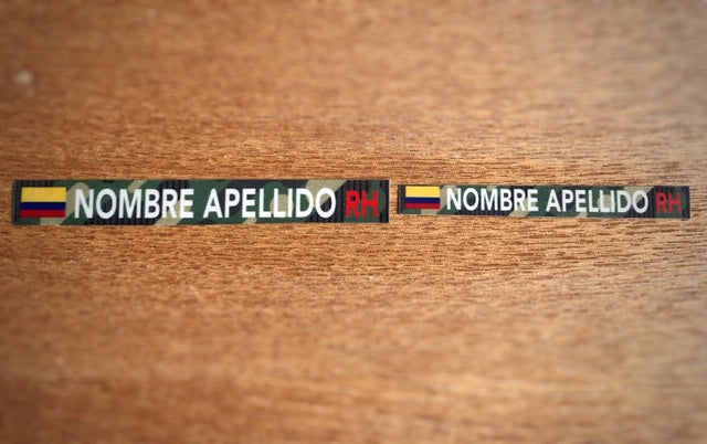 Stickers en Vinilo LAMINADO. Versión CAMUFLADO. Pack 4 GRANDES + 4 PEQUEÑOS.