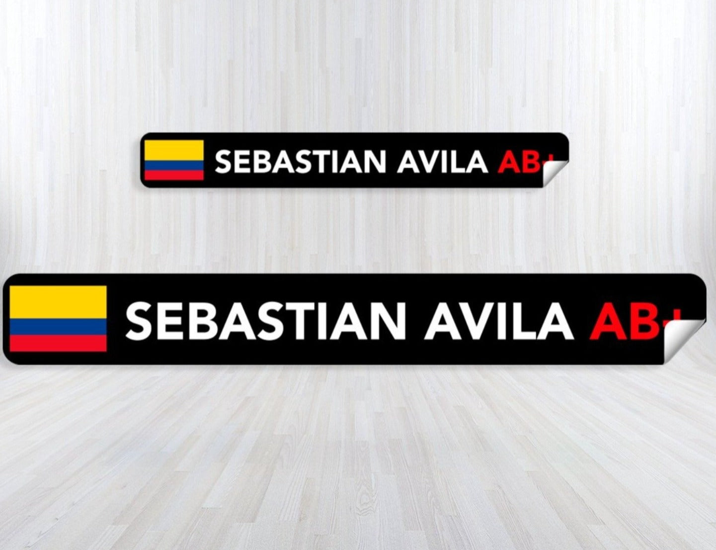 LAMINATED vinyl stickers. Pack of 10 LARGE + 10 SMALL.