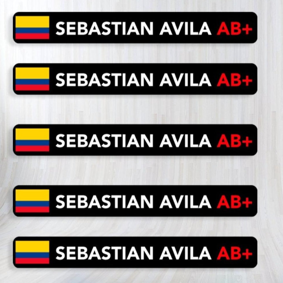 LAMINATED vinyl stickers. Pack of 10 LARGE + 10 SMALL.