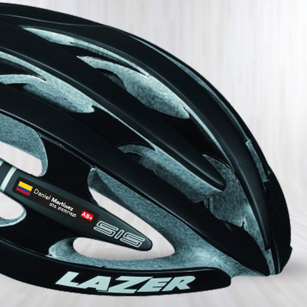 LAMINATED Vinyl Stickers. SOS version. Pack 4 LARGE + 4 SMALL.