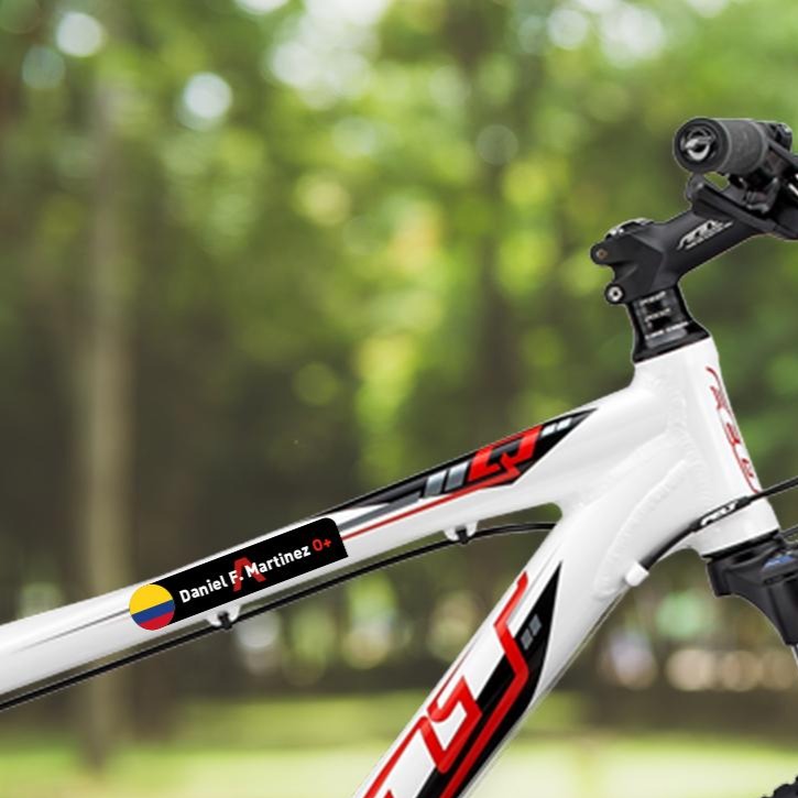 LAMINATED Vinyl Stickers. TEAMS version. Pack 4 LARGE + 4 SMALL + LOGO.