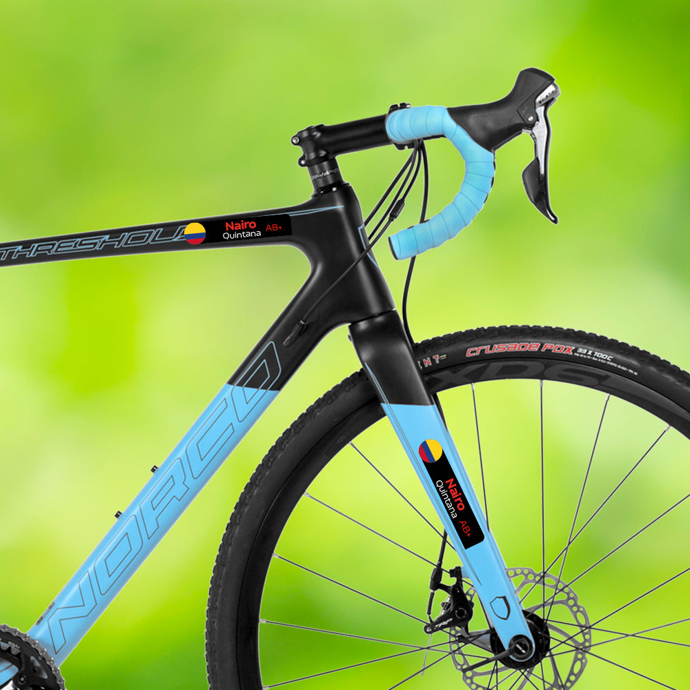 LAMINATED Vinyl Stickers. TEAMS version. Pack 4 LARGE + 4 SMALL + LOGO.