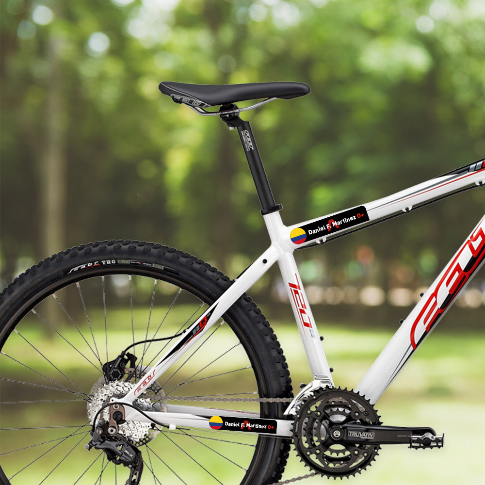 LAMINATED Vinyl Stickers. TEAMS version. Pack 4 LARGE + 4 SMALL + LOGO.