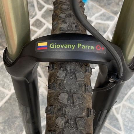 Stickers in Premium Protective Vinyl. Pack of 4 LARGE + 4 SMALL.