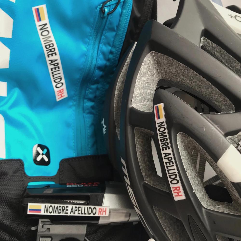 JEFE DE FILAS STICKERS LAMINADOS