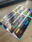 Iridescent vinyl stickers. Different versions. Pack of 8 LARGE + 8 SMALL.