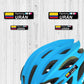 Stickers en Vinilo LAMINADO. Versión PRO. Pack 4 GRANDES + 4 PEQUEÑOS.